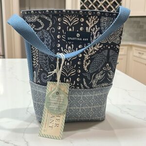 NWT Spartina insulated double wine tote.